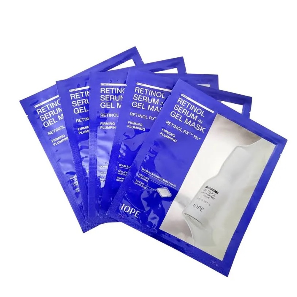 IOPE Retinol Serum In Gel Mask 30g x 7 EA K-beauty